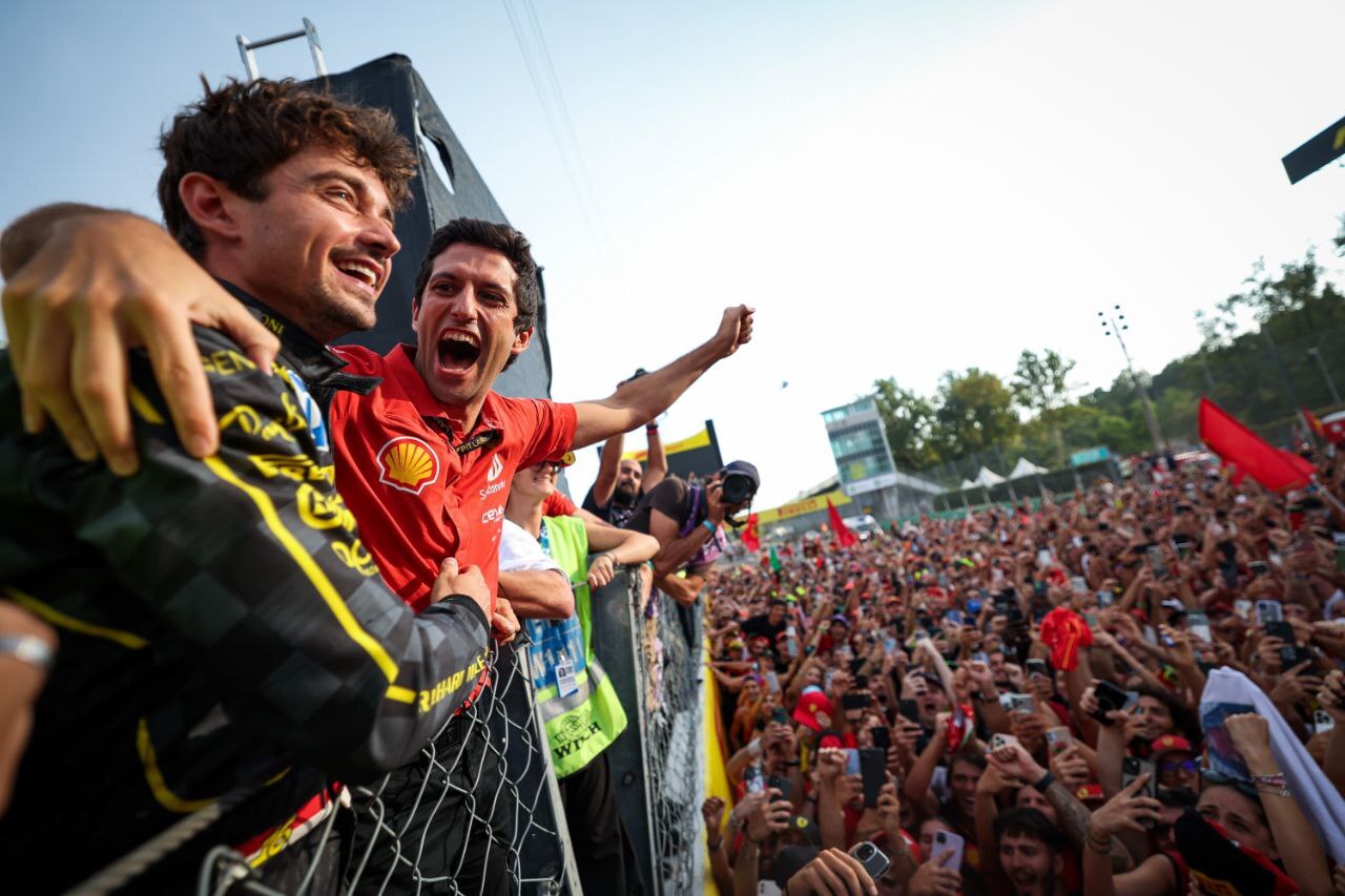 F1 | Italian Grand Prix 2024 Scuderia Ferrari - Ferrari, Charles Leclerc, Formula 1, Italy, Monza, Автоспорт, A high resolution, Video, Vertical video, Telegram (link), Longpost