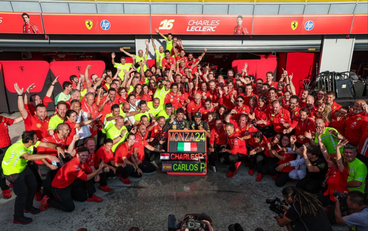 F1 | Italian Grand Prix 2024 Scuderia Ferrari - Ferrari, Charles Leclerc, Formula 1, Italy, Monza, Автоспорт, A high resolution, Video, Vertical video, Telegram (link), Longpost