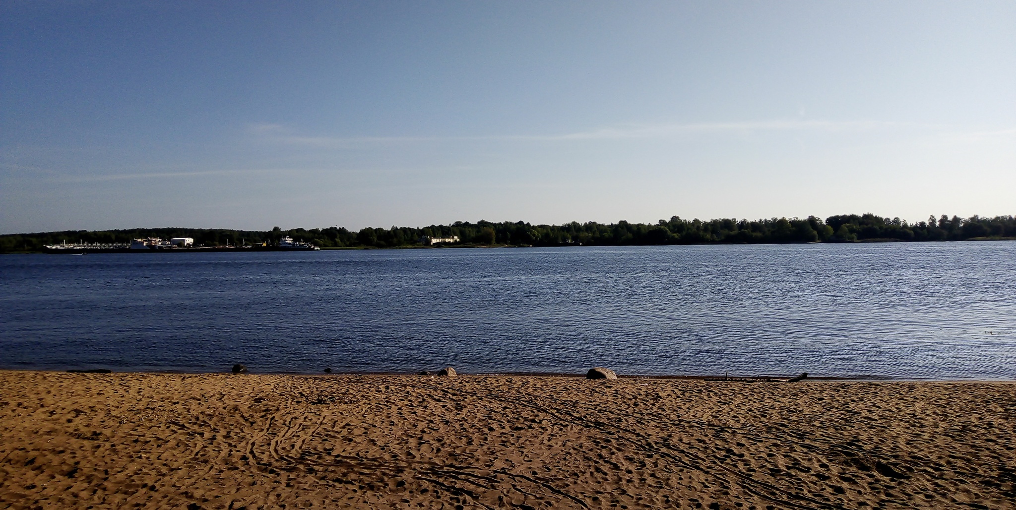 Volga - Mother - My, River, Volga river, Summer, Beautiful view, Nature