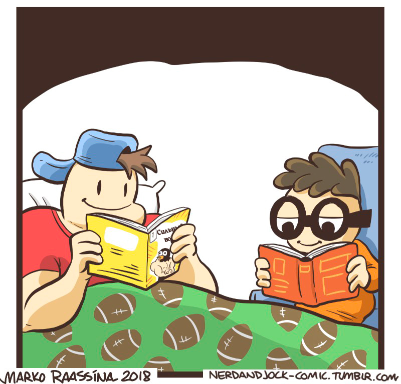 Nerd and jock - 23 - My, Markraas, Nerd and jock, Comics, Translation, Translated by myself, Longpost