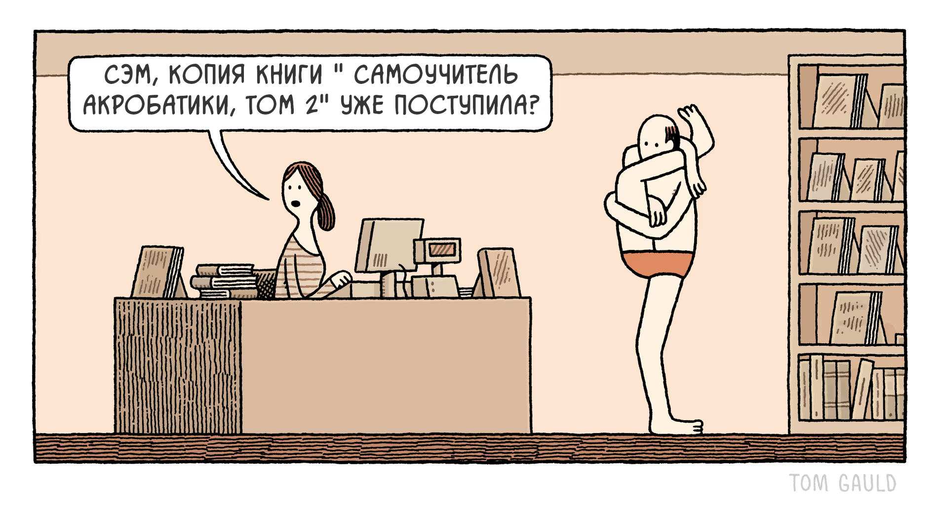 Поаккуратнее с самоучителями - Комиксы, Tom gauld, Перевел сам