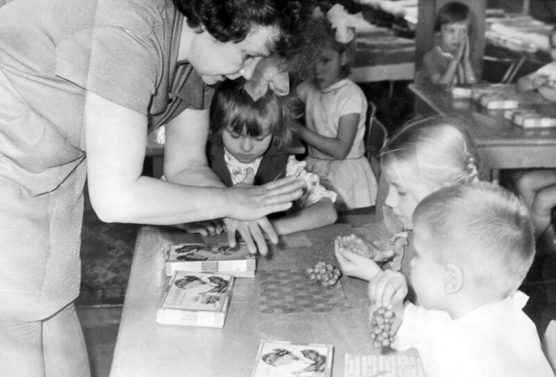 From the cycle The Past - Assorted, Children, the USSR, Kindergarten, Longpost