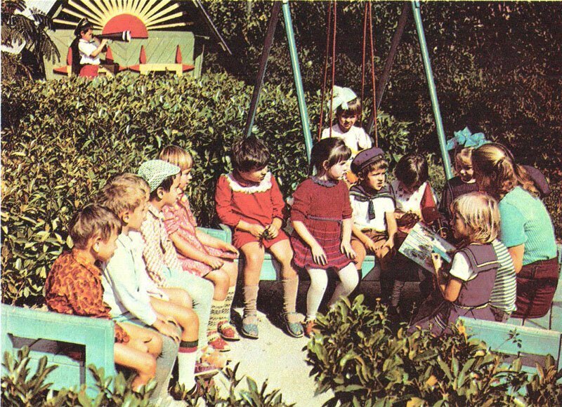 From the cycle The Past - Assorted, Children, the USSR, Kindergarten, Longpost