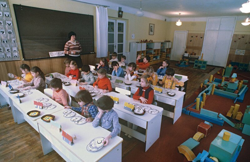 From the cycle The Past - Assorted, Children, the USSR, Kindergarten, Longpost