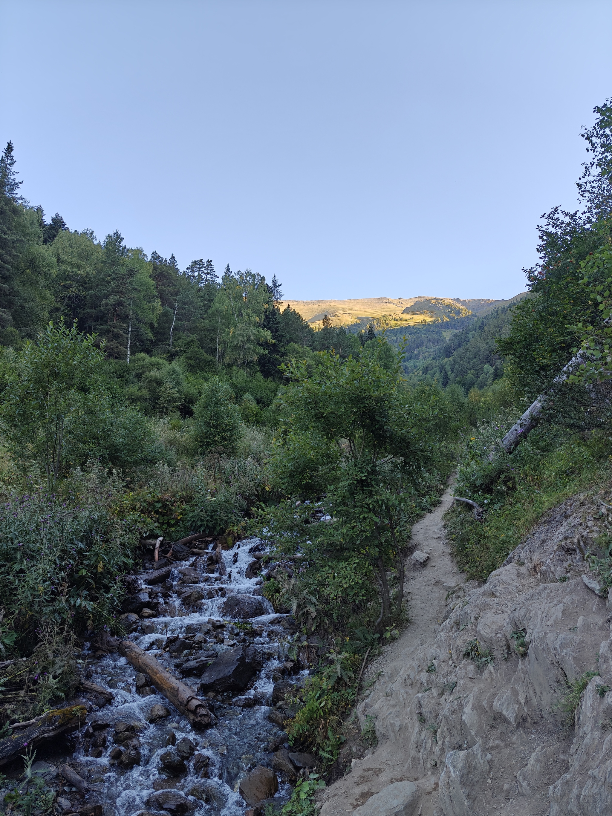 How I went on a hike beyond the Abishira-Akhuba ridge in Arkhyz. Part 1 - My, Hike, Mountain tourism, Caucasus, SrГјkzakompomiru, Camping, The mountains, Tourism, Travels, Arkhyz, Longpost, The photo