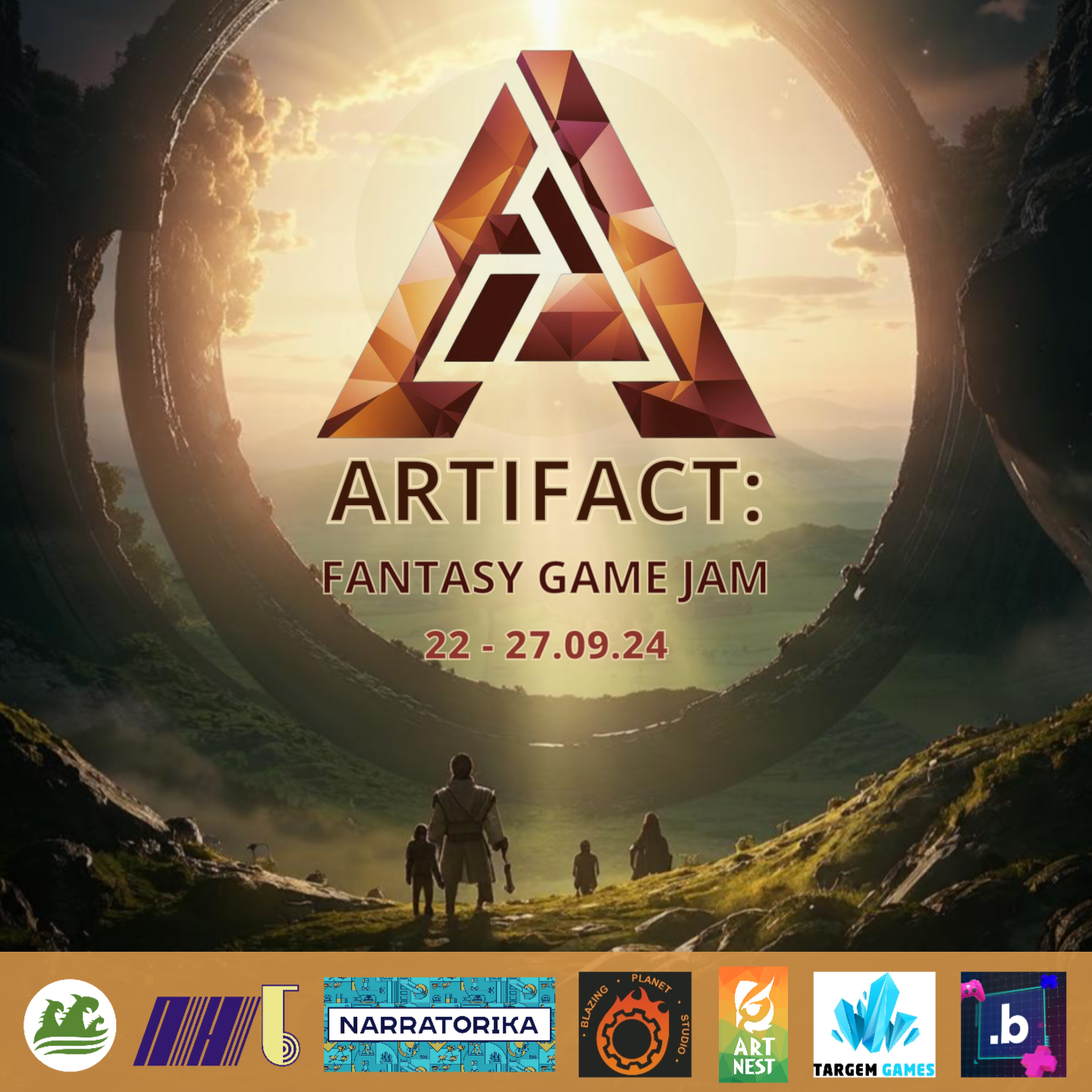 Не пропустите! Artifact: Fantasy Game Jam! - Конкурс, Игры, Gamedev, Инди игра, Unity, Unreal Engine, Defold, Godot, Game maker studio 2, Construct 3, ВКонтакте (ссылка), Длиннопост