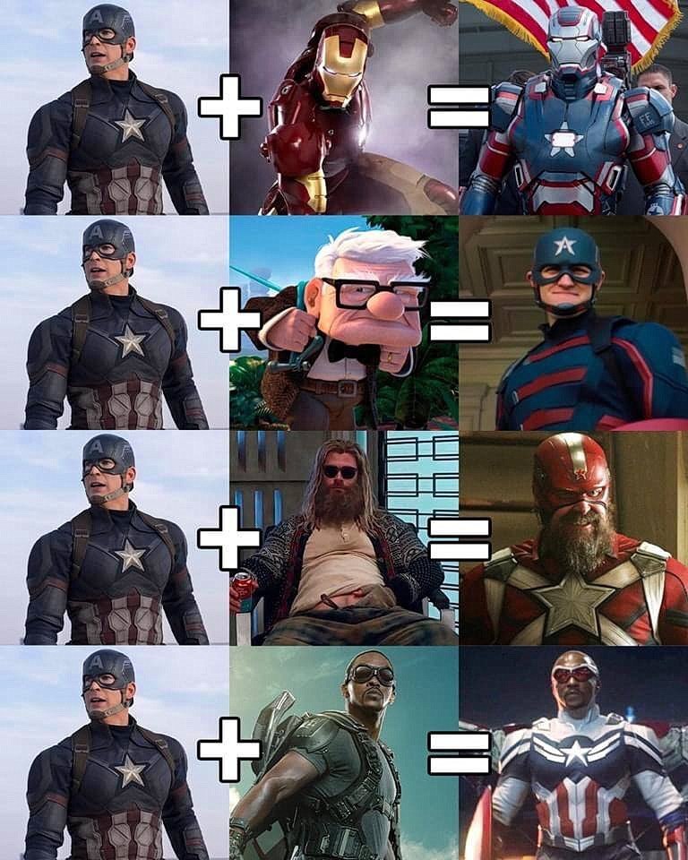 Marvelmatics: - Marvel, Captain America, Humor, Walt disney company, iron Man, Red Guardian