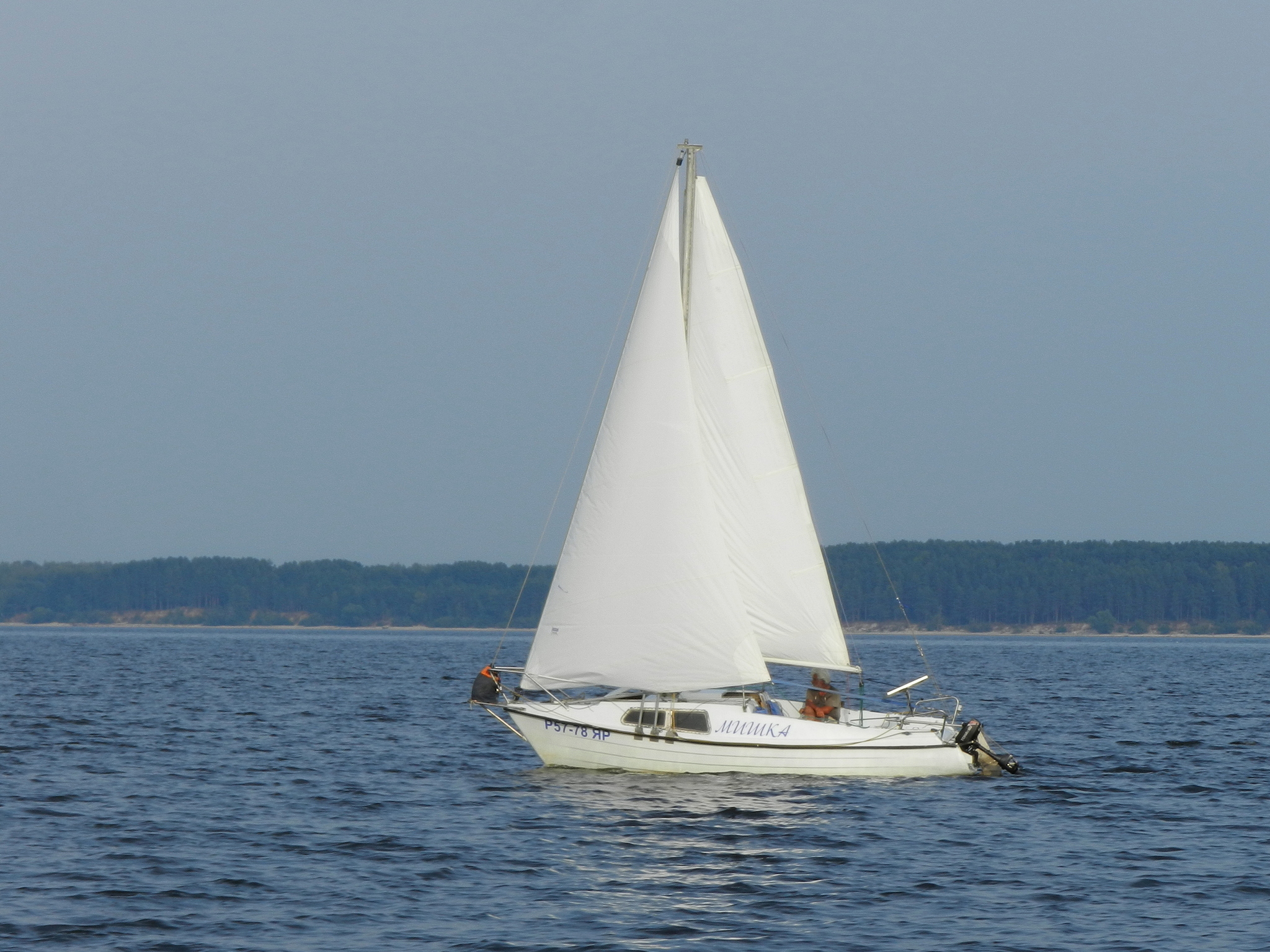 It was a good summer. We had a good time. - My, Yacht, Rybinsk Reservoir, Sail, The photo, Vertical video, Beautiful view, Video, Longpost