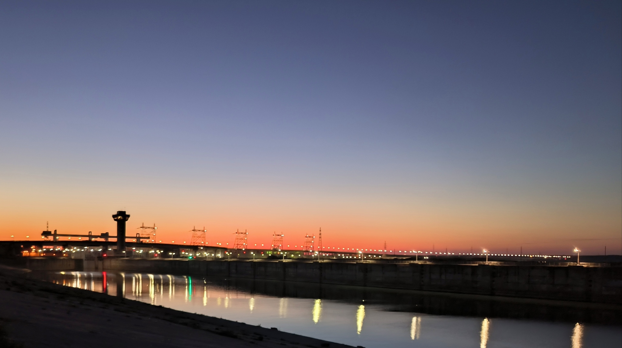 Novocheboksarsk hydroelectric power station - My, Hydroelectric power station, The photo, beauty, Volga river