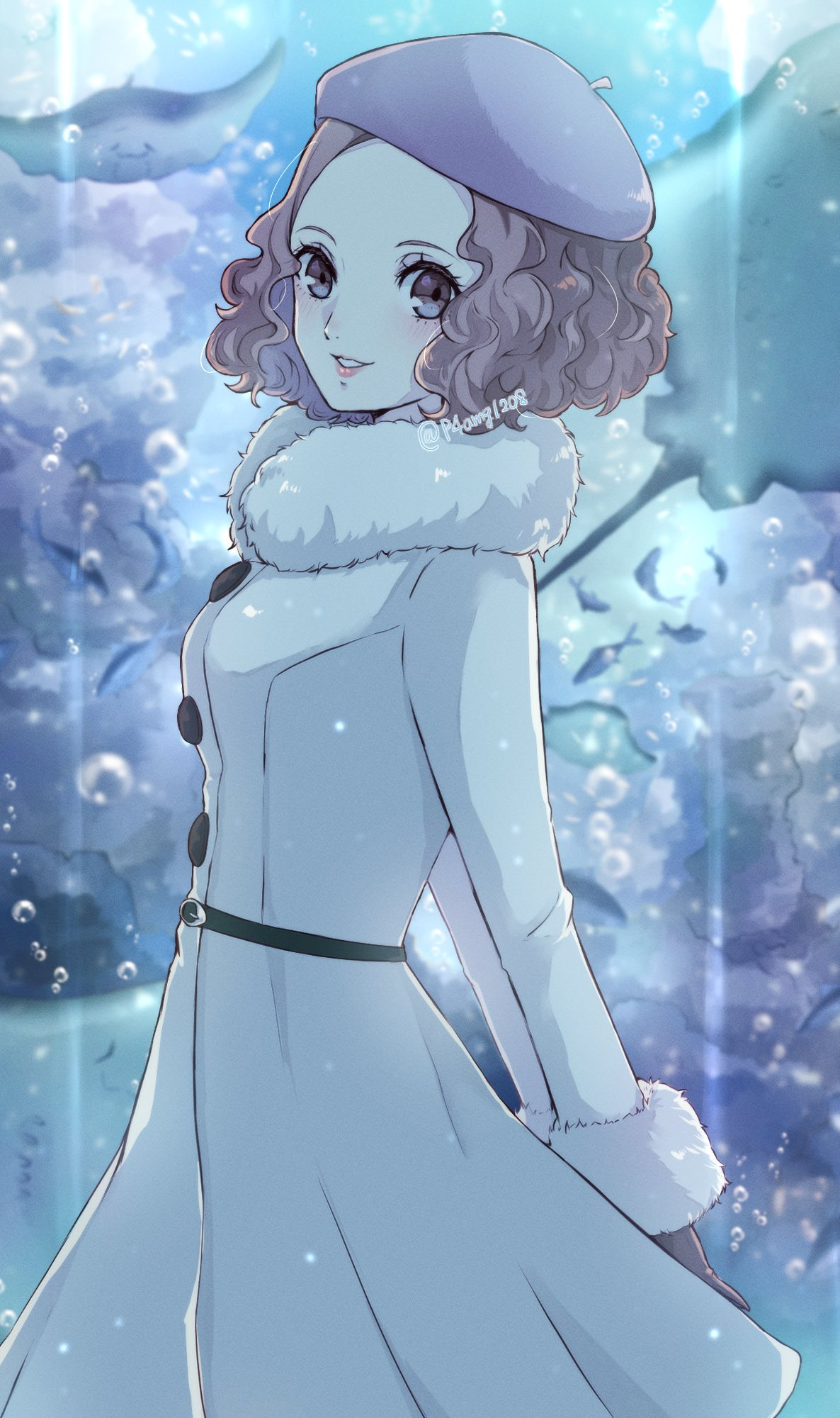 Haru - Anime art, Anime, Games, Persona, Persona 5, Okumura haru