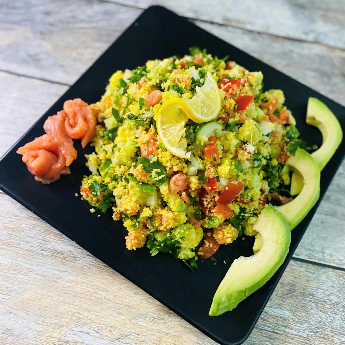 Tabbouleh - a summer salad made from the healthiest grain - My, Recipe, Serving dishes, Dinner, Salad, Vegetable salad, Tabuleh, Quinoa, Groats, Ingredients, Food