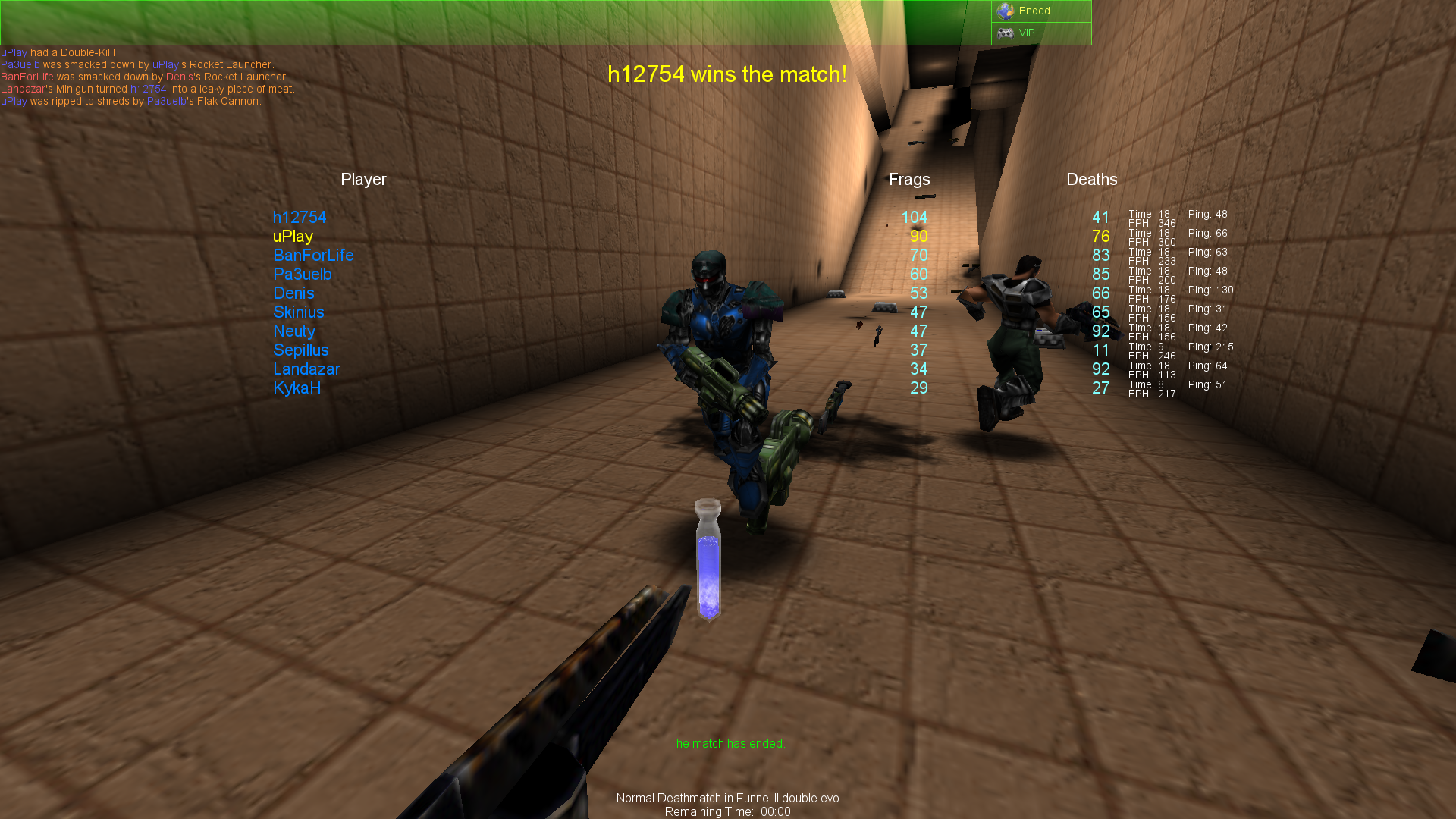 Continuation of the post Unreal Tournament 99 at 20:00 Moscow time - Shooter, Video game, Retro Games, Old school, Unreal Tournament, Unreal tournament 99, 2000s, Multiplayer, Online Games, Classic, Telegram (link), YouTube (link), Computer games, Online, Reply to post, Longpost