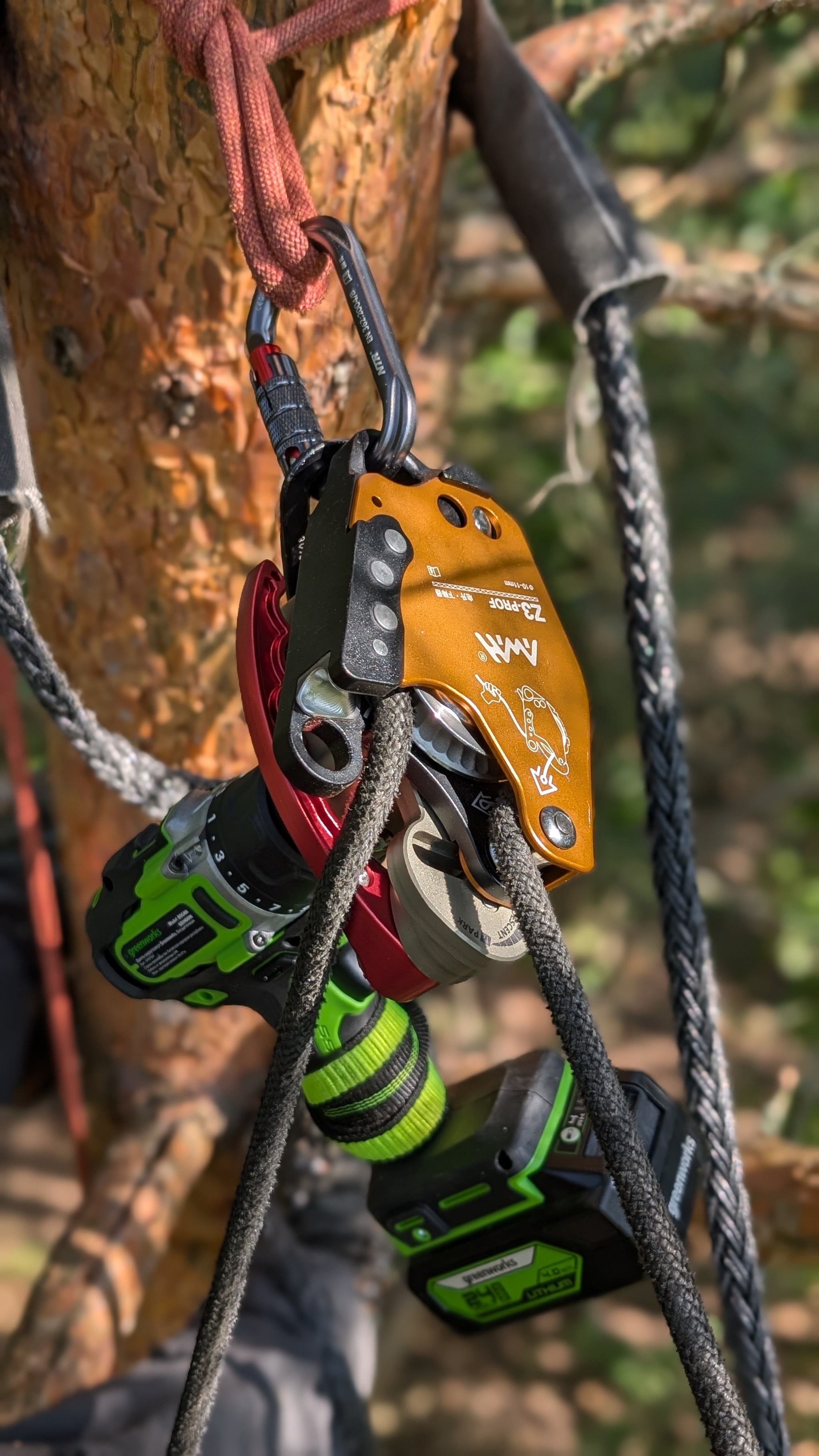 Electrojumar AWAH Z3 - My, Industrial alpinism, Arboristics, Arborist, Speleology, Mountaineering, Longpost