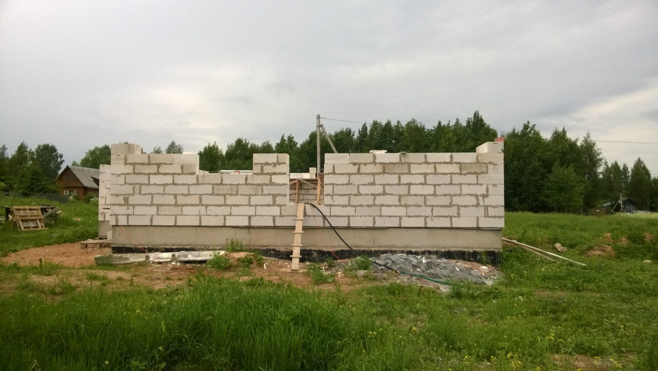 We continue the memoirs - House, Home construction, Building, Dream, Samostroy, Longpost