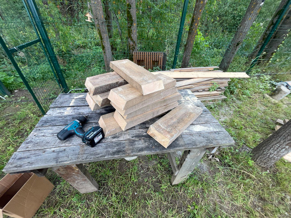 DIY Modern Firewood Rack - My, With your own hands, Woodshed, Firewood, Dacha, Longpost