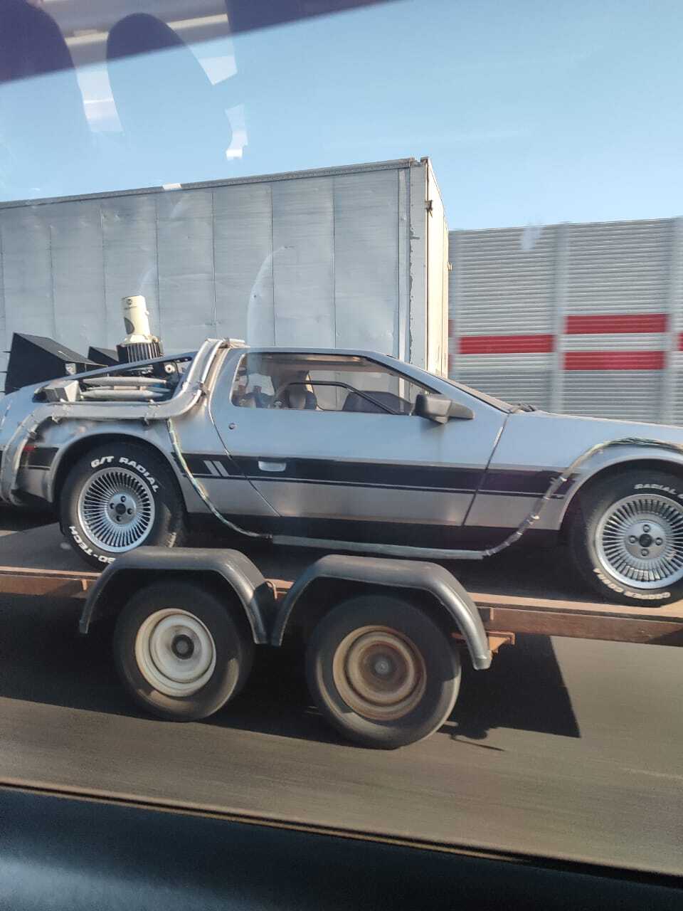 Back to the Future - Back to the future (film), Gorkovskoye Highway, Tow truck, Longpost, Delorean