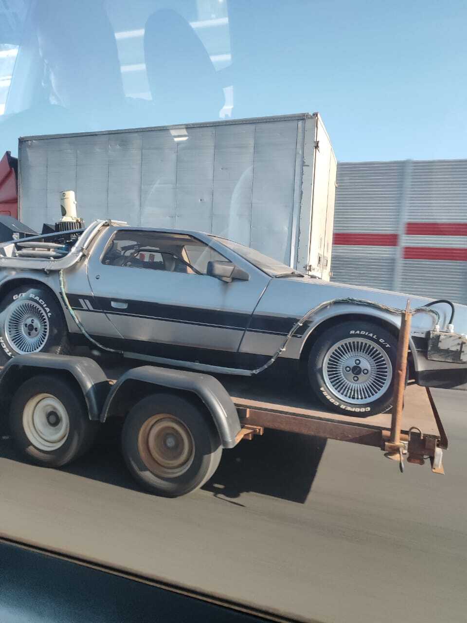 Back to the Future - Back to the future (film), Gorkovskoye Highway, Tow truck, Longpost, Delorean