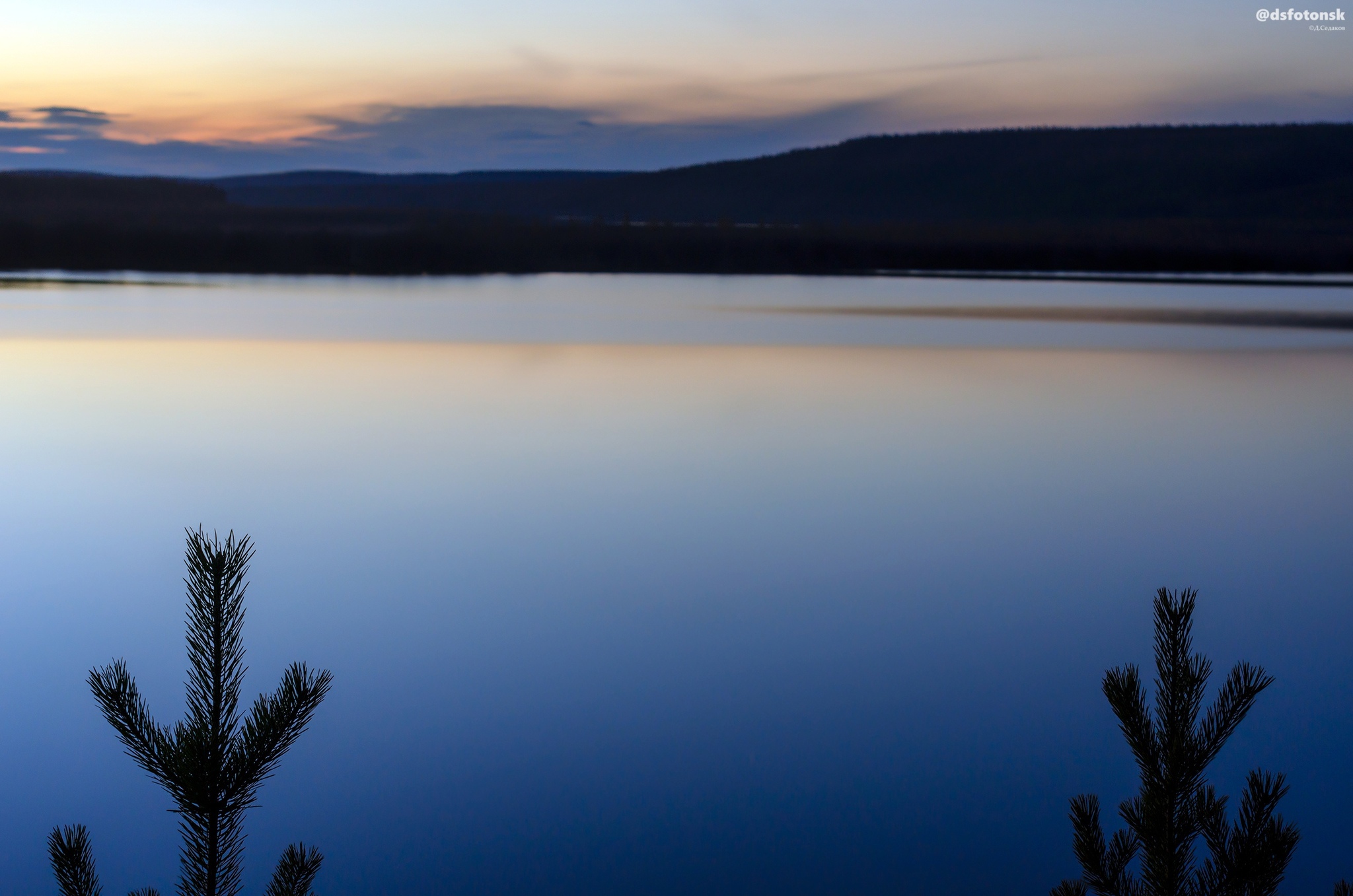 Good night - My, The nature of Russia, The photo, Yakutia, Night, Viluy