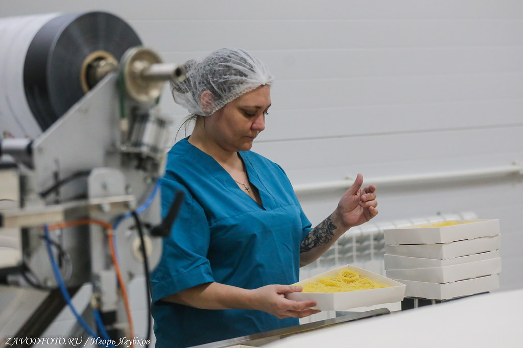 From the series “They are the ones who make Russia great” - filmed by me at the Orsk Pasta Factory (Agro-Alliance OMF) - My, Russian production, Import substitution, Industry, Production, Factory