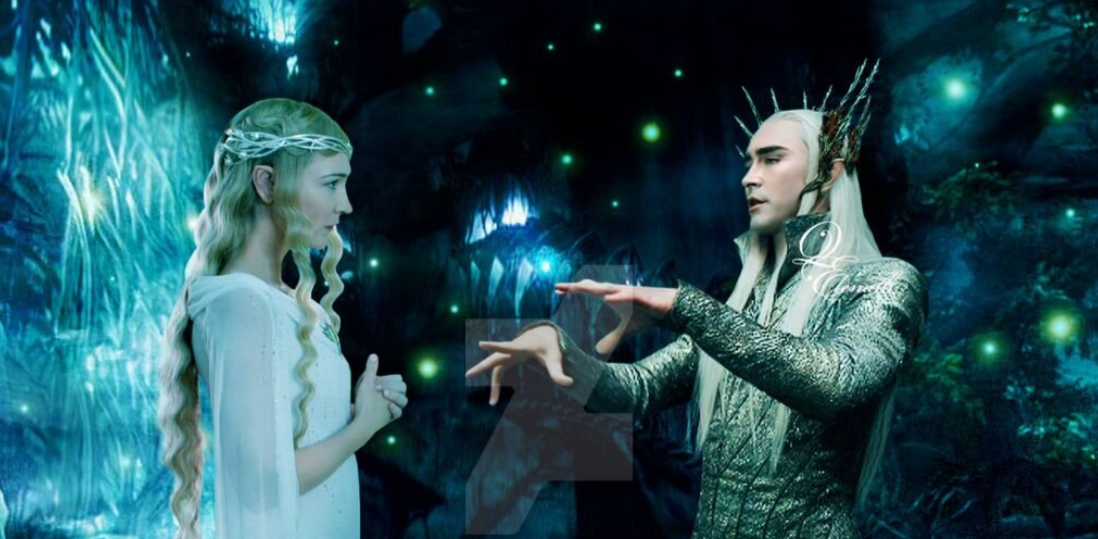 Why Thranduil from The Hobbit couldn't stand Galadriel and even Elrond? He had good reasons - My, Book Review, Review, Fantasy, Fantasy, Tolkien, Elves, Lord of the Rings, The hobbit, Thranduil, Galadriel, Elrond, Books, Movies, The silmarillion, Overview, Screen adaptation, Movie review, Middle earth, Longpost