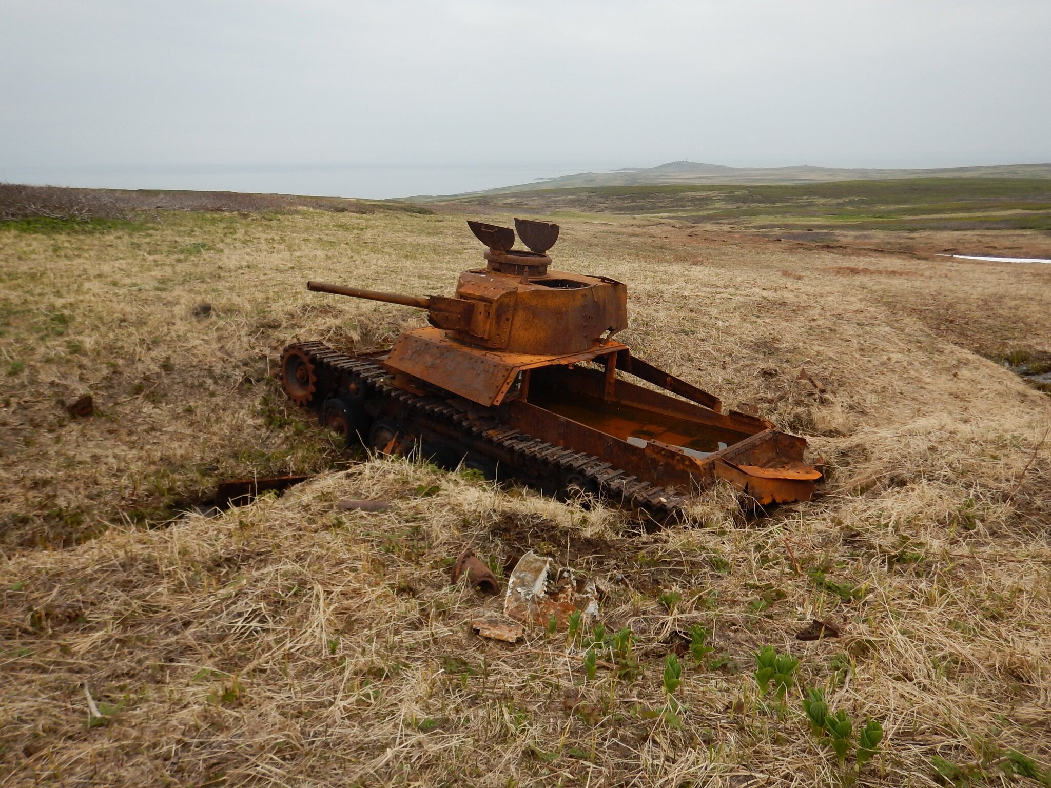 Counterattack by the Japanese 11th Tank Regiment on August 18, 1945. Shumshu Island - Military history, The Second World War, Tanks, Military equipment, Kurile Islands, Armament, The soldiers, the USSR, Japan, Soviet-Japanese War, Longpost