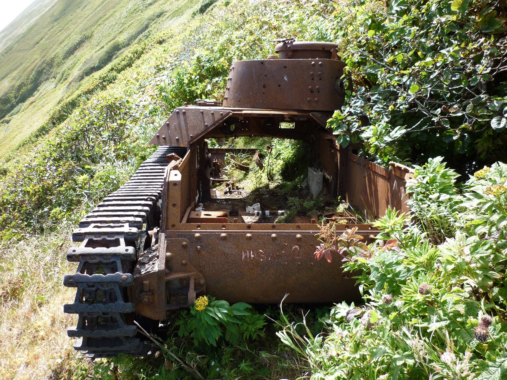 Counterattack by the Japanese 11th Tank Regiment on August 18, 1945. Shumshu Island - Military history, The Second World War, Tanks, Military equipment, Kurile Islands, Armament, The soldiers, the USSR, Japan, Soviet-Japanese War, Longpost