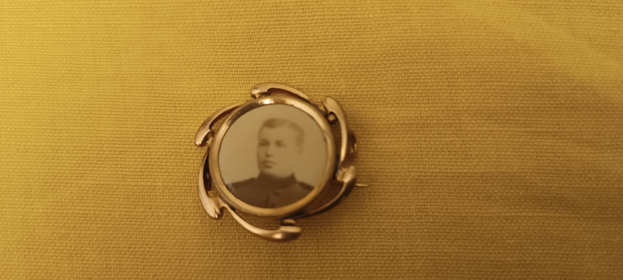 Brooch from the First World War. Gilding? - My, Antiques, Germany, Gold, Rarity, Old man