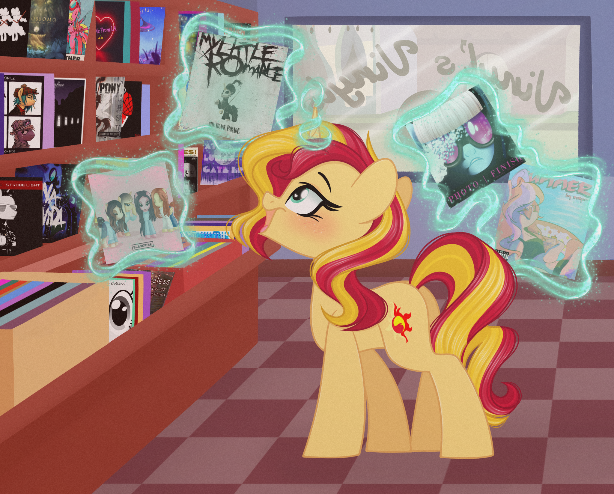 Music - My little pony, Sunset shimmer