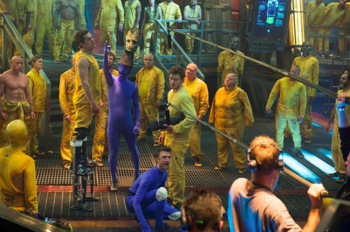 Guardians of the Galaxy: Facts, Behind-the-Scenes Footage, and Making of the Film - Hollywood, Photos from filming, Guardians of the Galaxy, Movies, Longpost