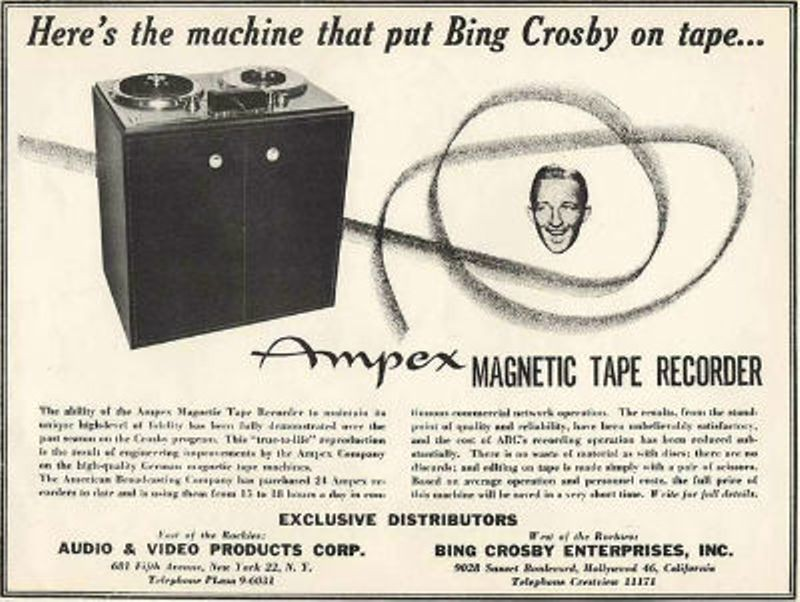 1935: The audio tape recorder uses inexpensive magnetic tape. - Technologies, IT, Rarity, Inventions, Technics, Electronics, Engineer, History, Innovations, Longpost