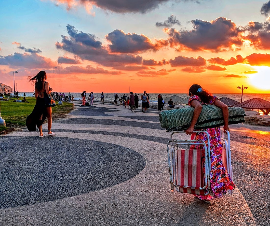 Before and after - My, Sea, The park, Town, Mobile photography