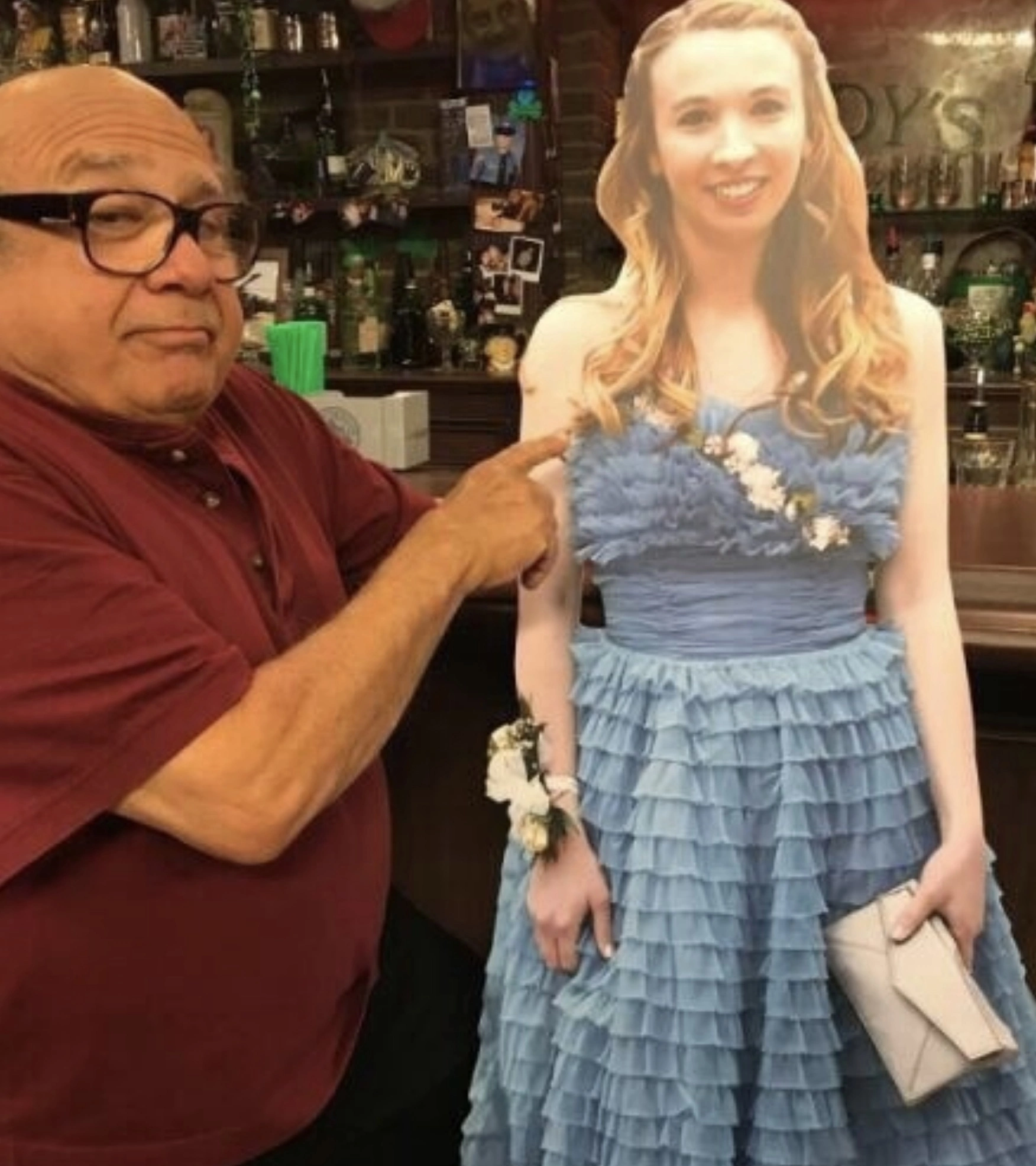 Outlet - High school graduation, Danny DeVito, Longpost, Repeat, Actors and actresses