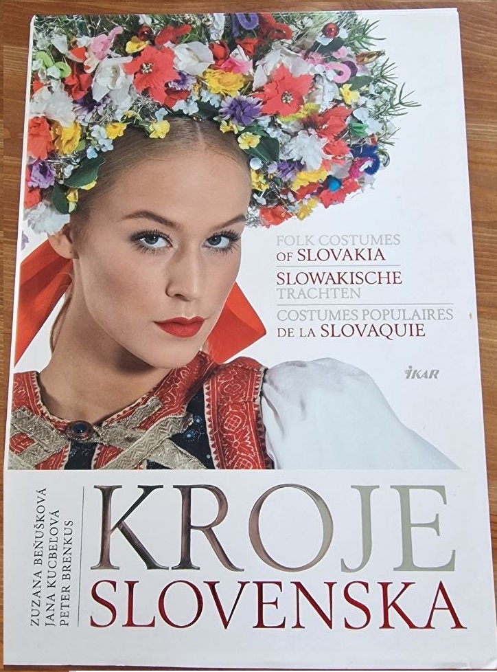 Slovenian folk costumes + embroidery (which turned out to be SLOVAKIAN ))) - My, Hobby, Books, Embroidery, National costumes, Slovenia, Longpost, Slovakia