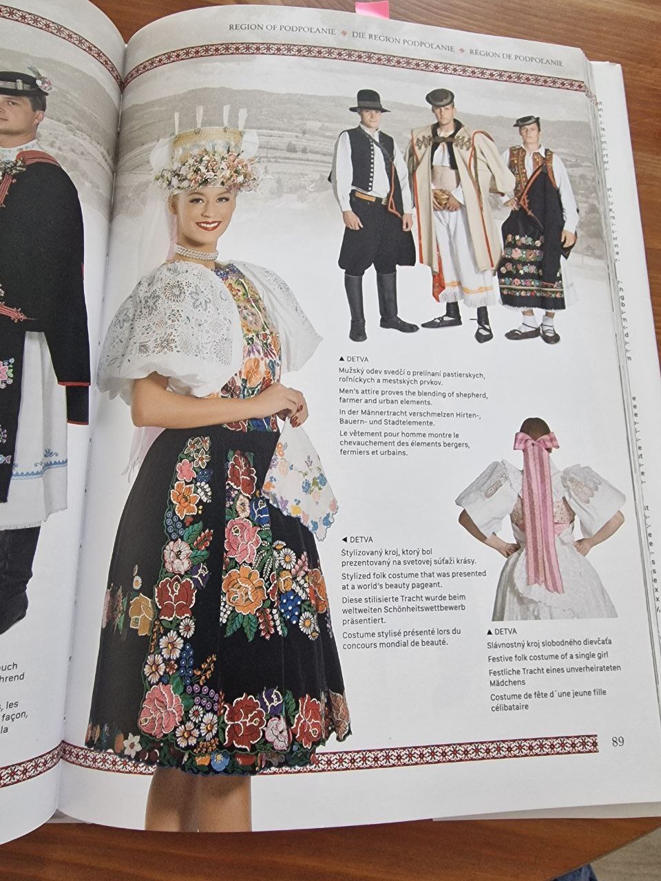 Slovenian folk costumes + embroidery (which turned out to be SLOVAKIAN ))) - My, Hobby, Books, Embroidery, National costumes, Slovenia, Longpost, Slovakia