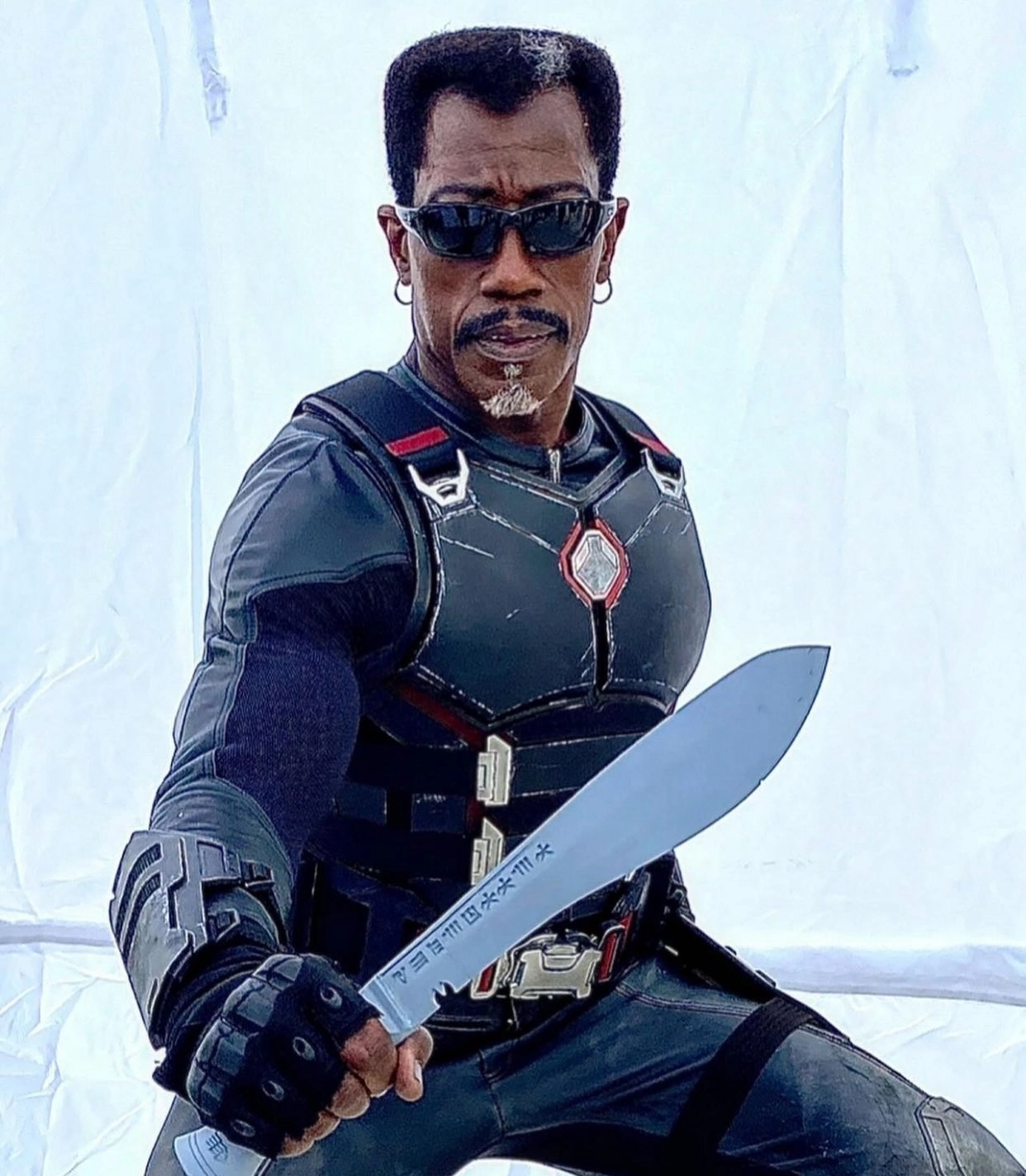 Wesley Snipes behind the scenes of Deadpool and Wolverine - Blade, Actors and actresses, Боевики, Wesley snipes, Marvel, Longpost, Deadpool and Wolverine