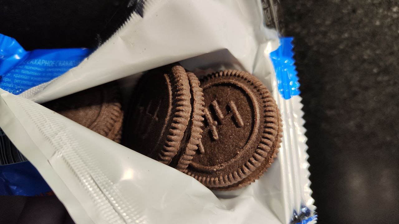 Oreo analogue from Russia - My, Oreo, Cookies, Yummy, Analogue, Longpost