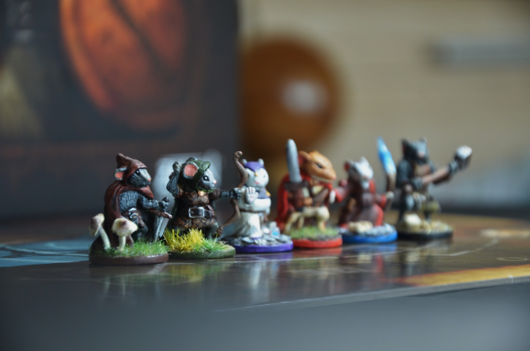 Painting miniatures - My, Board games, Painting miniatures, Customization, Mice and Mystics, Longpost