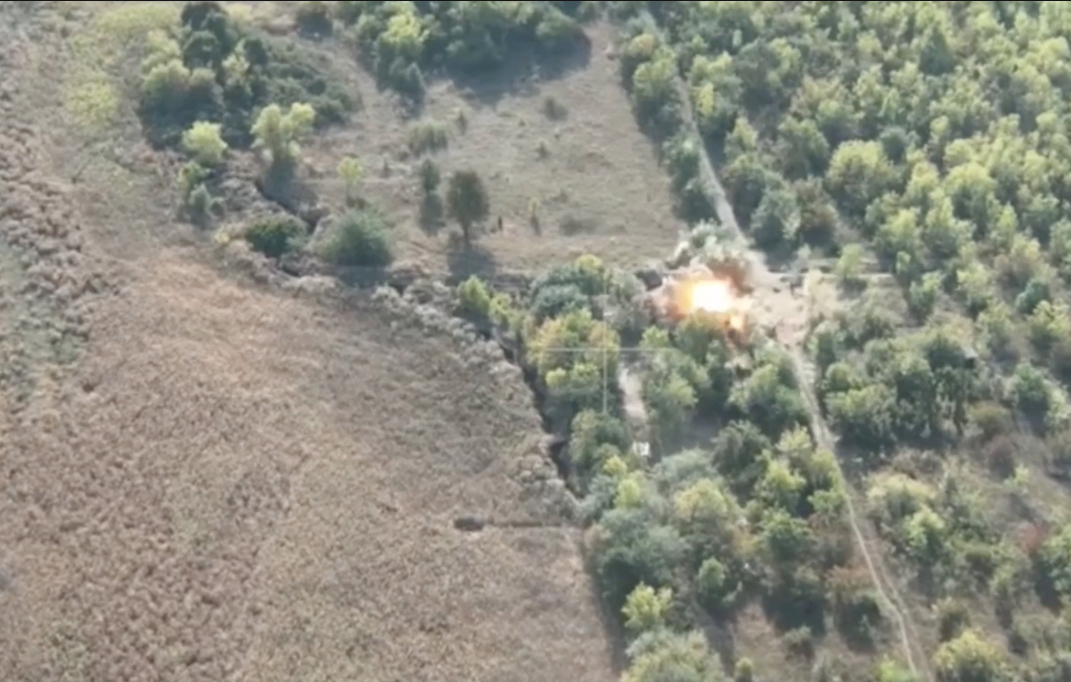 The Ministry of Defense showed footage of the strike on the sites of the launch of Ukrainian drones in the Kharkiv region - Ministry of Defence, Special operation, Kharkiv Oblast, Military establishment, Russia, Politics