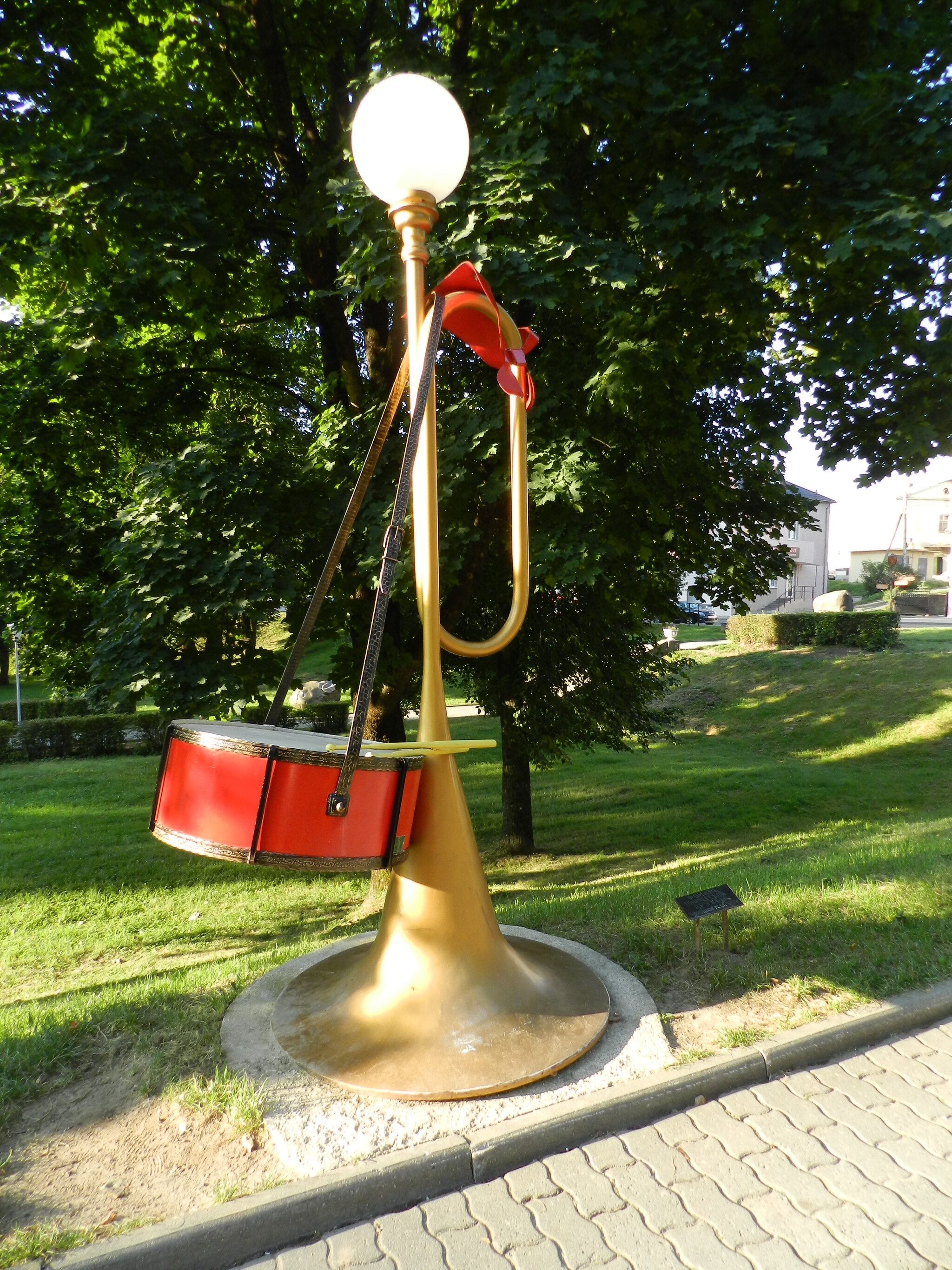 Another alley of lanterns - My, Road trip, Lamp, Republic of Belarus, Novogrudok, Longpost