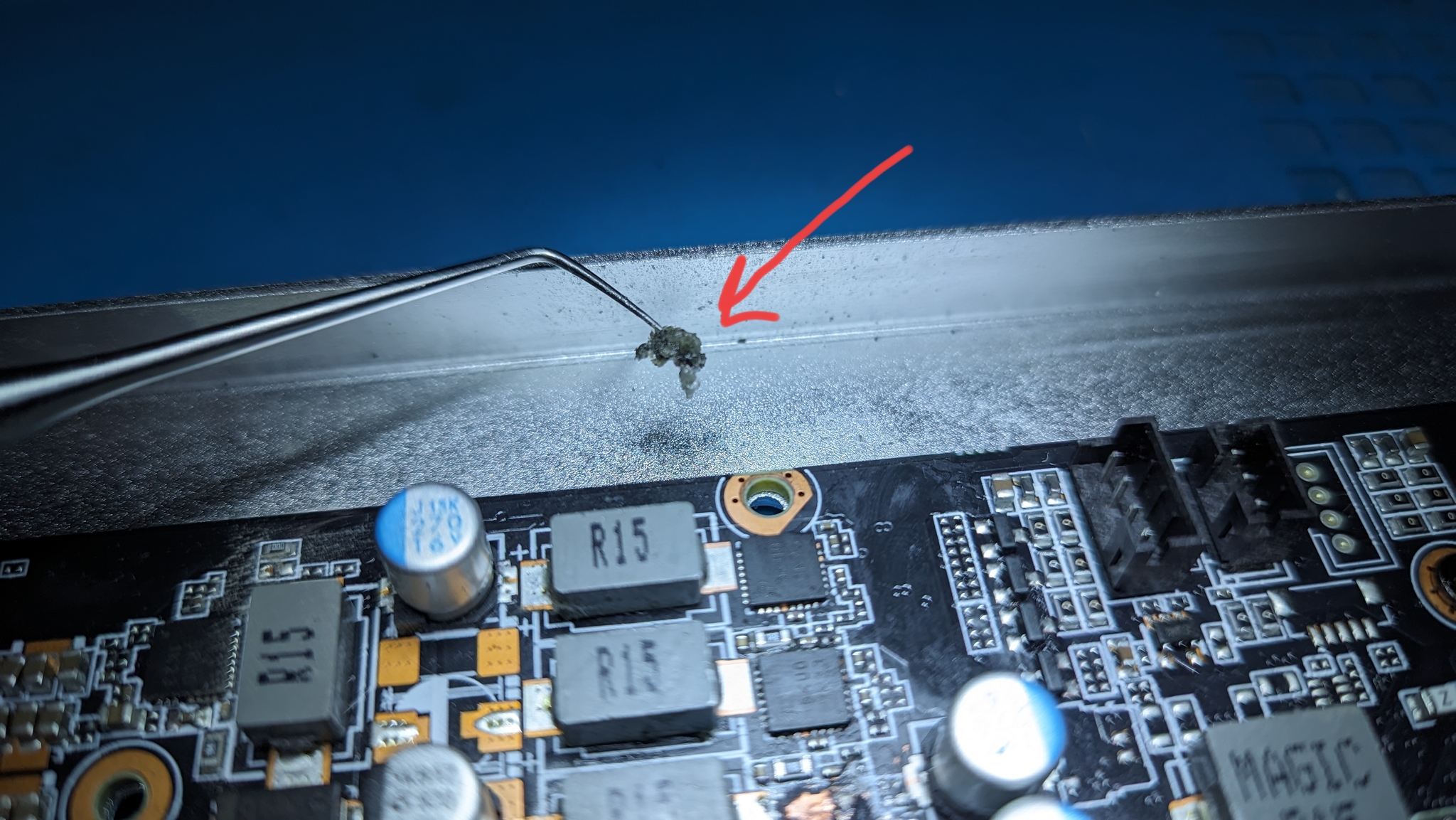 Marked the location of the failure on the Gigabyte 3080ti or Venom on the board - My, Repair of equipment, Rukozhop, Video card, Longpost