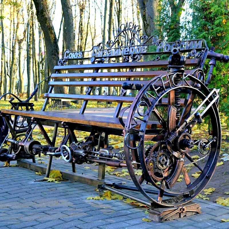 Unusual benches of Russia - My, sights, Travel across Russia, Road trip, Travels, Tourism, Monument, Bench, Benches, Cities of Russia, History, Auto, Motorists, A selection, Туристы, Drive, Longpost