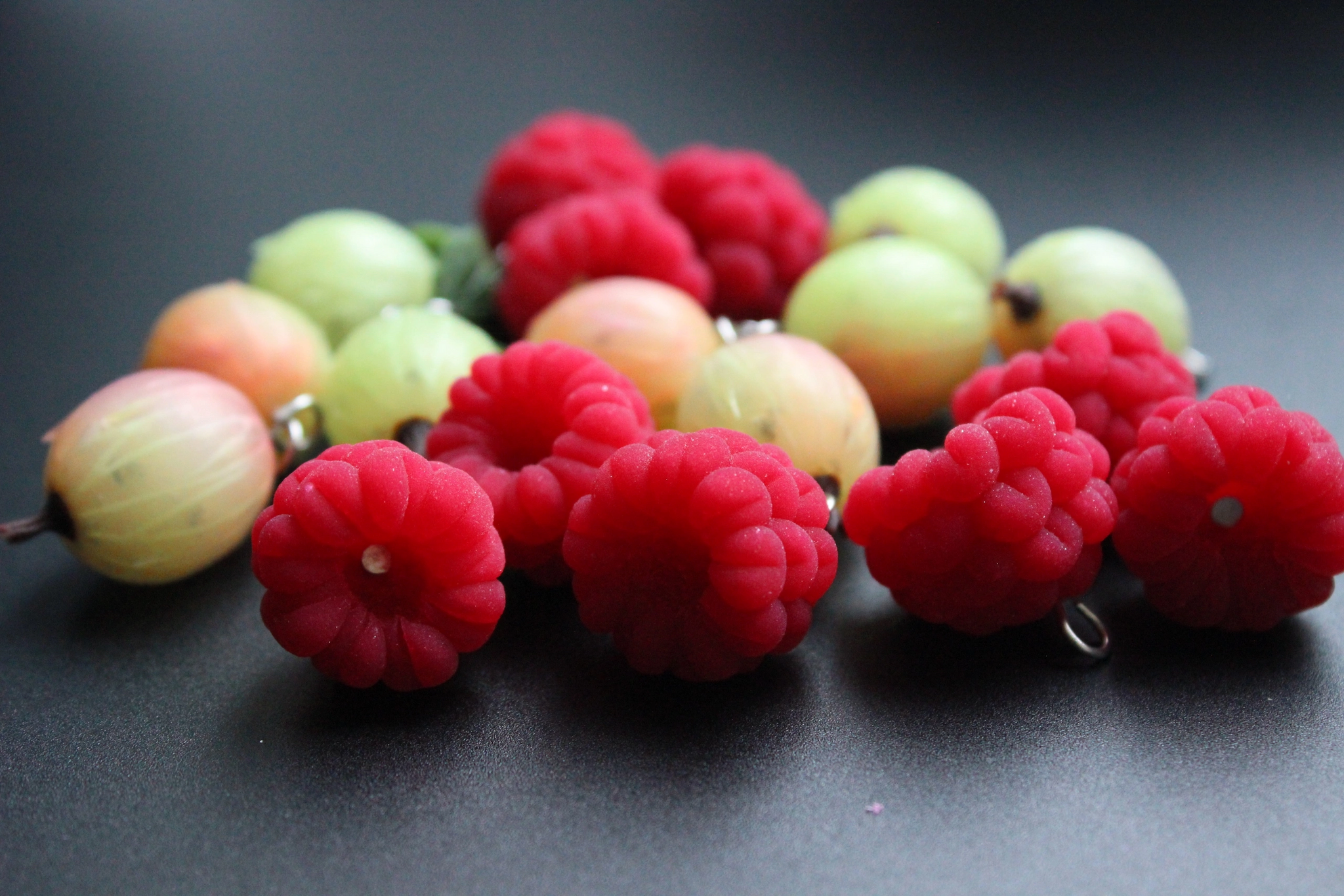 Polymer berries - My, Лепка, Berries, Polymer clay, Needlework without process