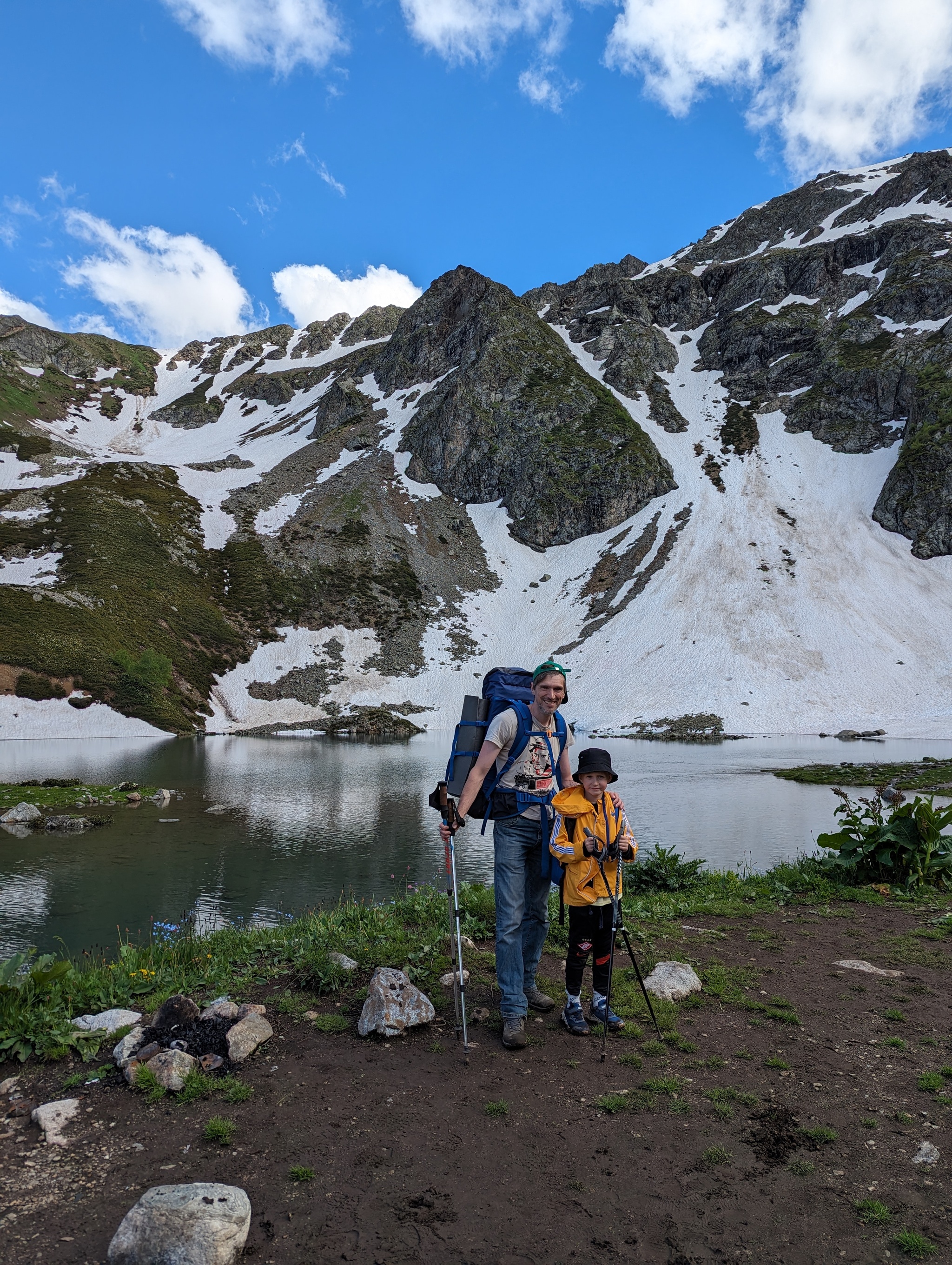 Reply to the post Mini hike with a child - My, Parents and children, Hike, Longpost, Arkhyz, Mountain tourism, Caucasus, Tourism, Camping, Video VK, Video, Reply to post