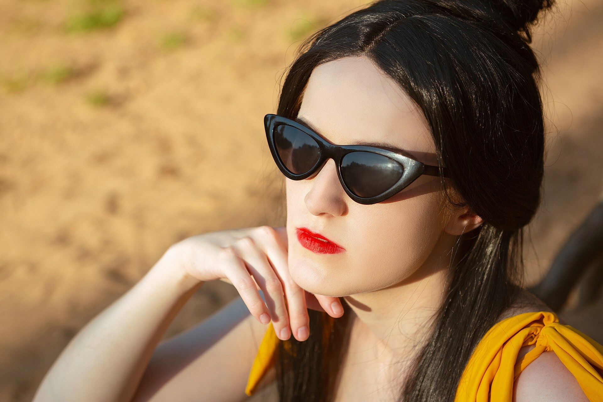 Beach AU! Lingwen - My, Cosplay, Cosplayers, Blessing of the Celestials, PHOTOSESSION, Beach, Beach season, Vacation, Swimsuit, Longpost, The photo