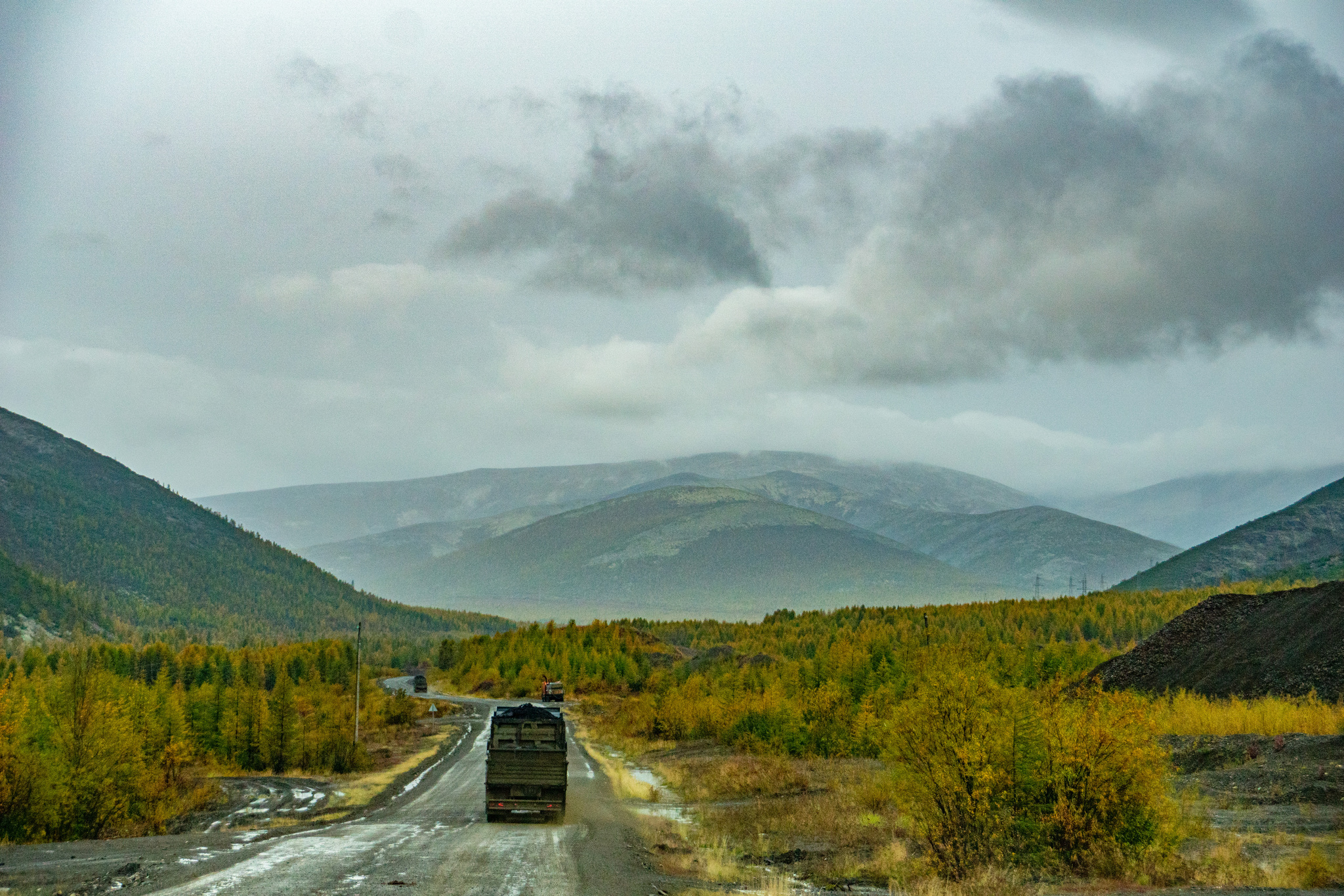 Autumn for a week - My, Travels, Kolyma, wildlife, Work, The photo, Longpost