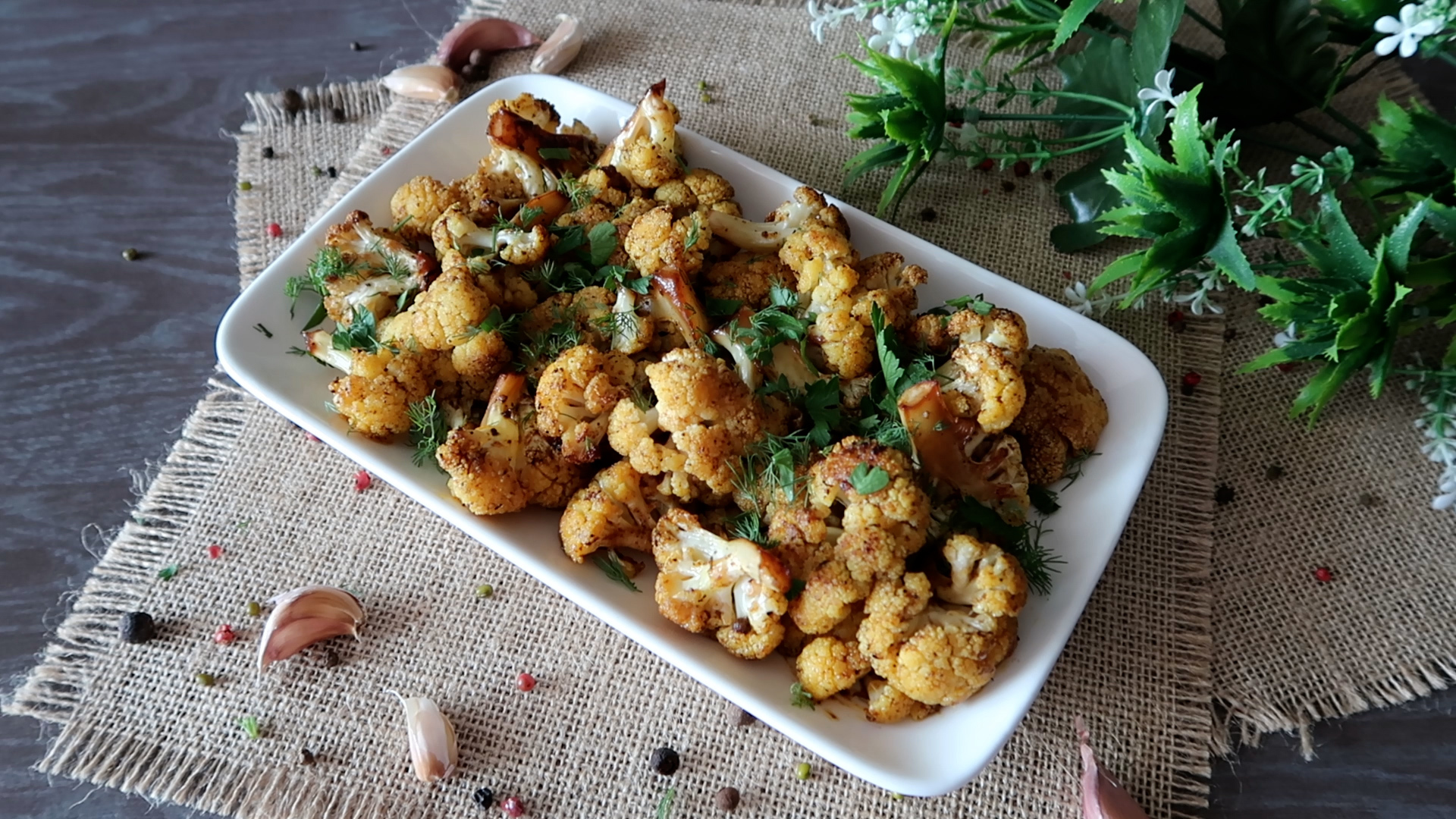 How to cook delicious cauliflower? - My, Snack, Recipe, Serving dishes, Ingredients, Dinner, Cauliflower, Cabbage, In the oven, Dinner, Longpost, Food, Preparation