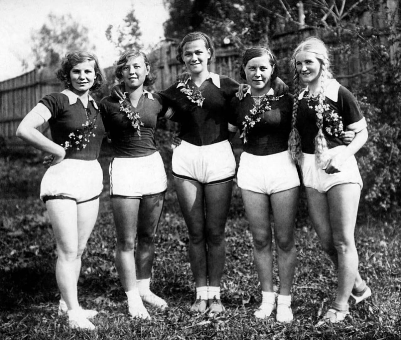 Tomsk sportswomen, from the family archive of Anatoly Chukhlomin, Tomsk, 1939 - Tomsk, Sports girls, Sport, Made in USSR, Retro, Nostalgia, Childhood in the USSR, the USSR, Telegram (link)