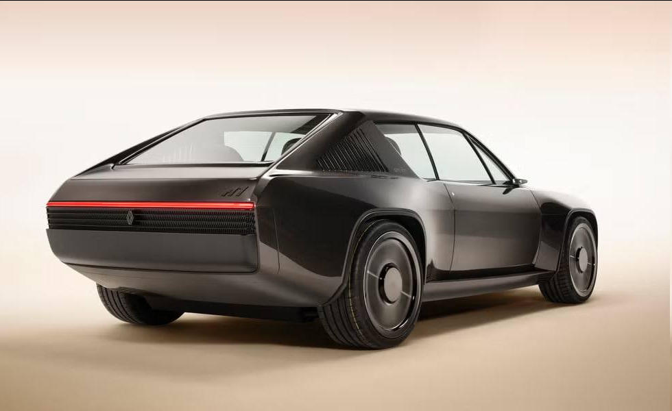 Renault re-released the legendary 70s car, the Renault R17, as an electric car - Retro car, Technologies, Car history, Renault, Designer, Technics, Informative, Video, Telegram (link), Longpost