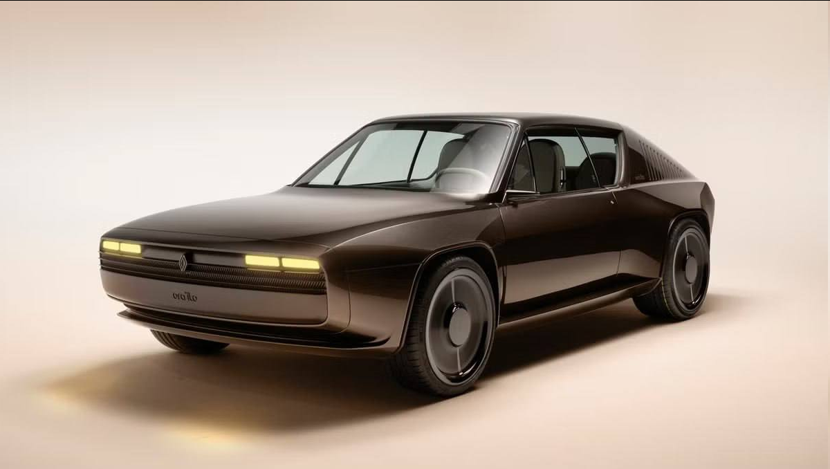 Renault re-released the legendary 70s car, the Renault R17, as an electric car - Retro car, Technologies, Car history, Renault, Designer, Technics, Informative, Video, Telegram (link), Longpost