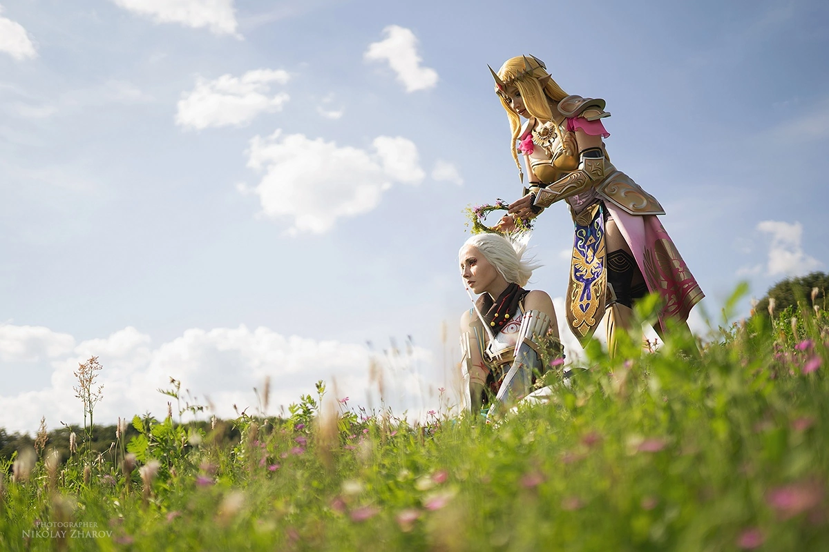 The Legend of Zelda | Zelda & Impa - Cosplay, The legend of zelda, Impa, Nintendo, Video game, The photo, VKontakte (link), Longpost, Princess zelda